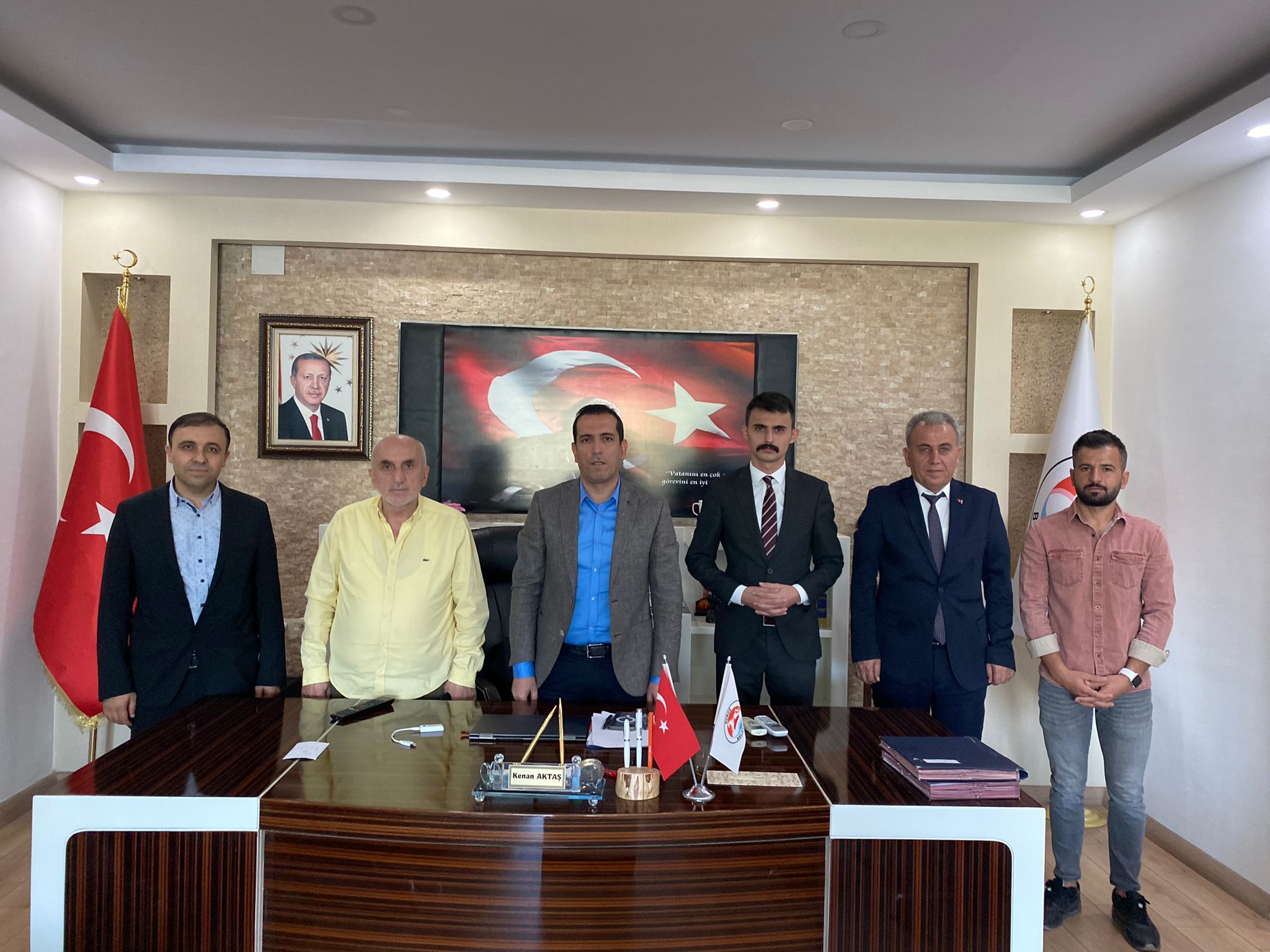 BAŞKAN VEKİLİMİZ BAYRAM YÜKSEL'DEN SURUÇ ZİYARETİ